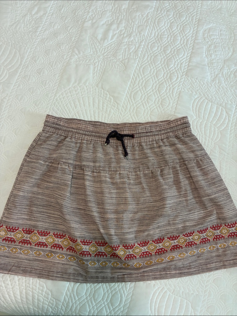 Woolrich Embroidered Drawstring Skort - Picture 2 of 5